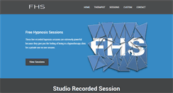 Desktop Screenshot of freehypnosissessions.com